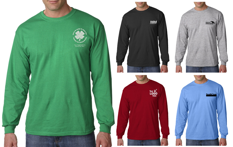 100% Cotton Knit Long Sleeve Tee Shirt 100% Cotton Knit Long Sleeve Tee Shirt